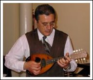 Franco Natale al mandolino